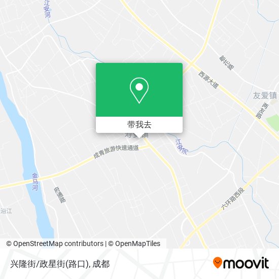 兴隆街/政星街(路口)地图