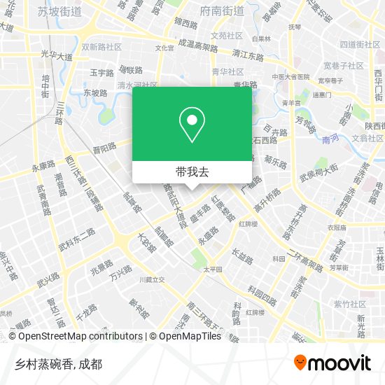 乡村蒸碗香地图