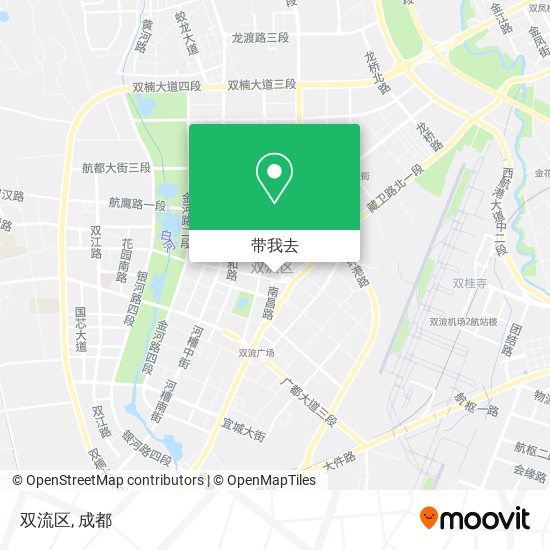 双流区地图