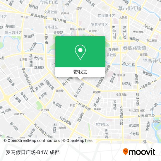 罗马假日广场-B4W地图
