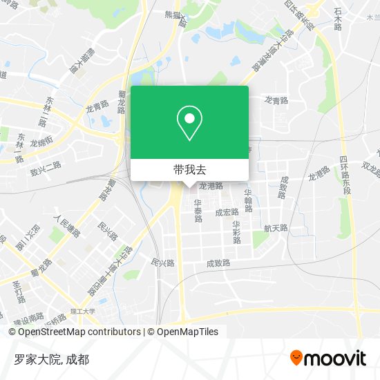 罗家大院地图