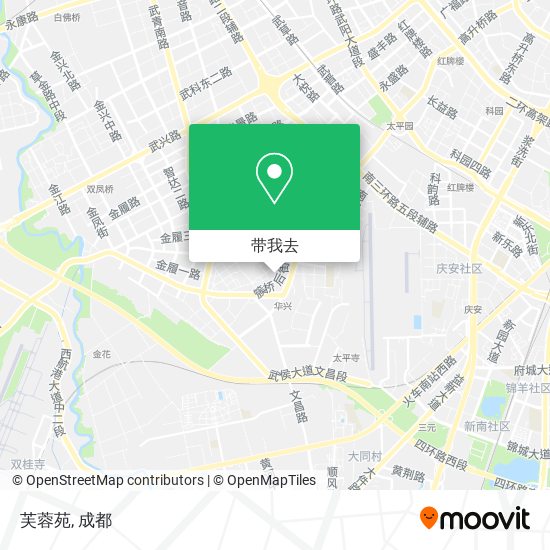 芙蓉苑地图