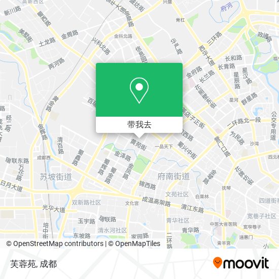 芙蓉苑地图
