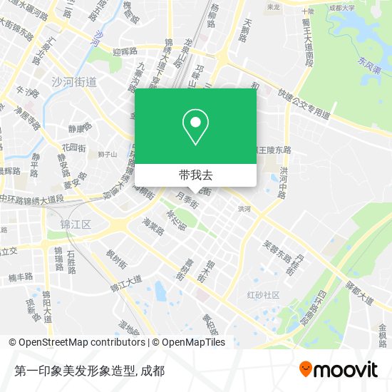 第一印象美发形象造型地图