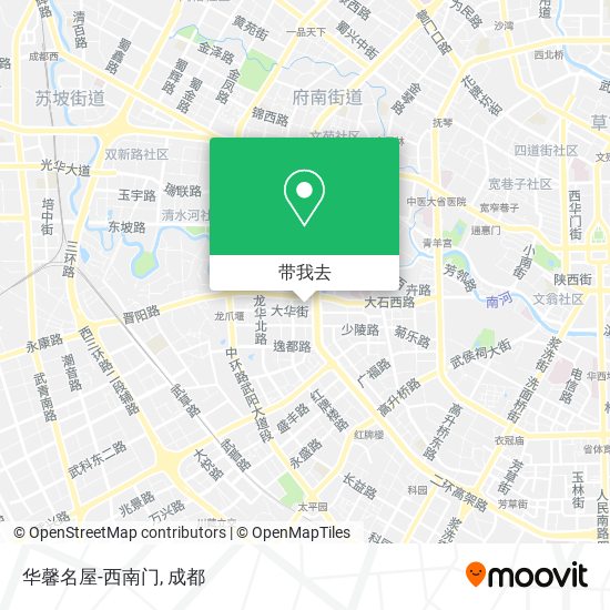 华馨名屋-西南门地图