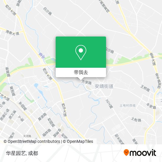 华星园艺地图