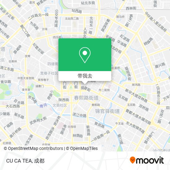 CU CA TEA地图