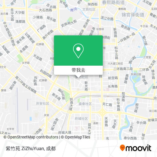 紫竹苑 ZiZhuYuan地图