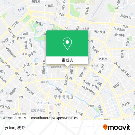 yi lian地图