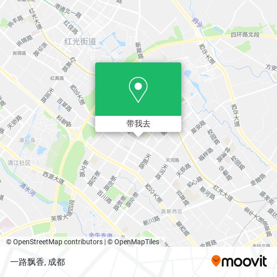 一路飘香地图