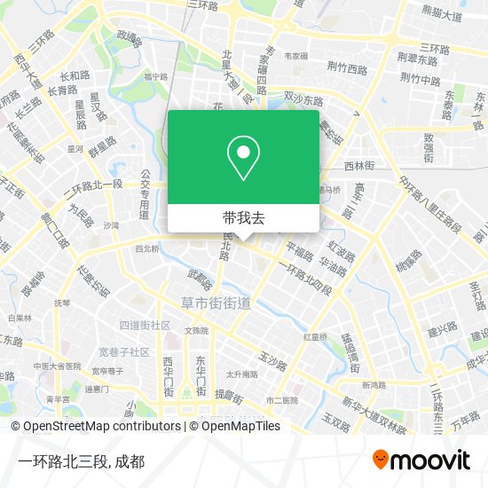 一环路北三段地图
