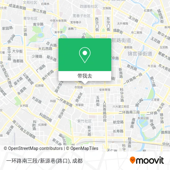 一环路南三段/新源巷(路口)地图