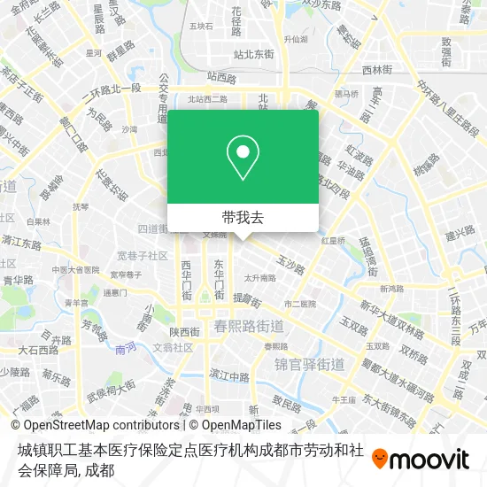 城镇职工基本医疗保险定点医疗机构成都市劳动和社会保障局地图