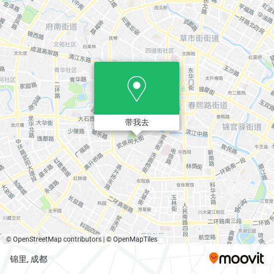 锦里地图