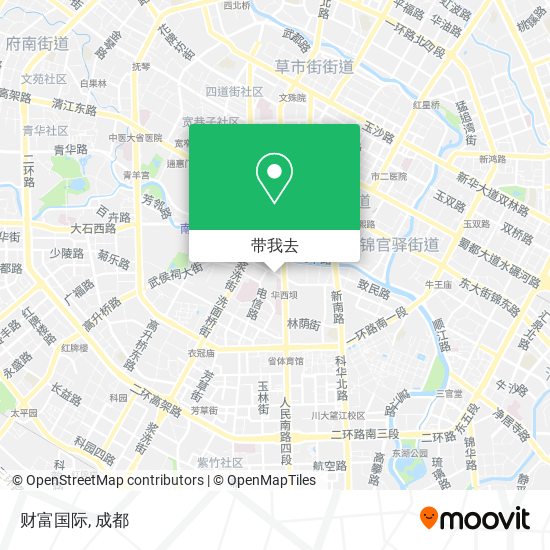 财富国际地图