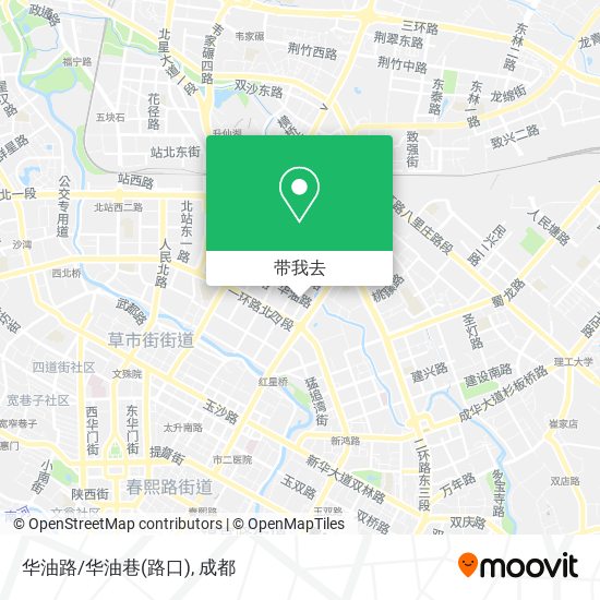 华油路/华油巷(路口)地图