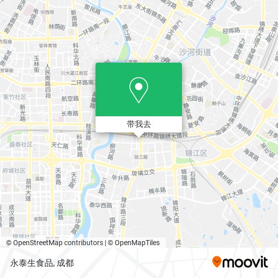 永泰生食品地图