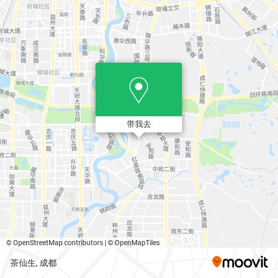 茶仙生地图