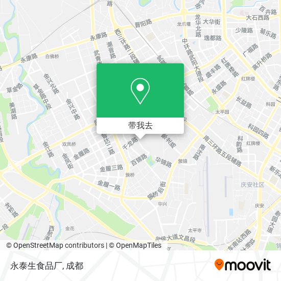 永泰生食品厂地图
