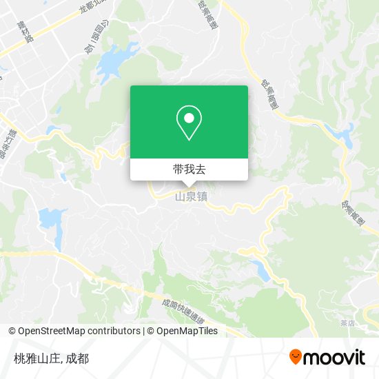 桃雅山庄地图