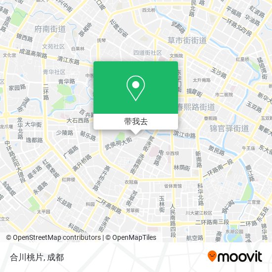 合川桃片地图