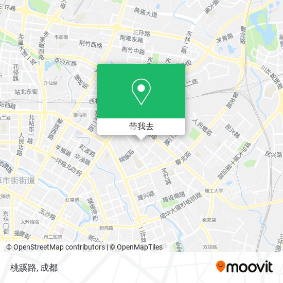 桃蹊路地图