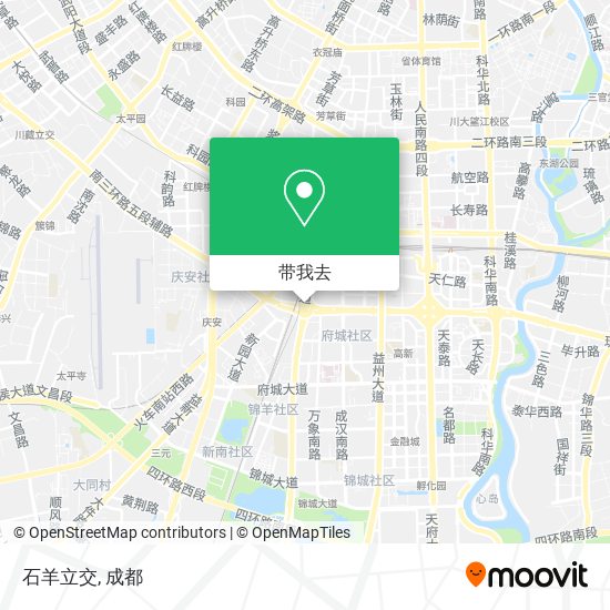 石羊立交地图