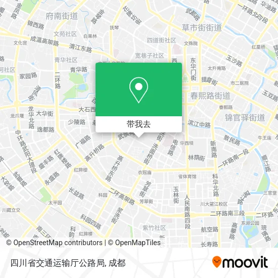 四川省交通运输厅公路局地图