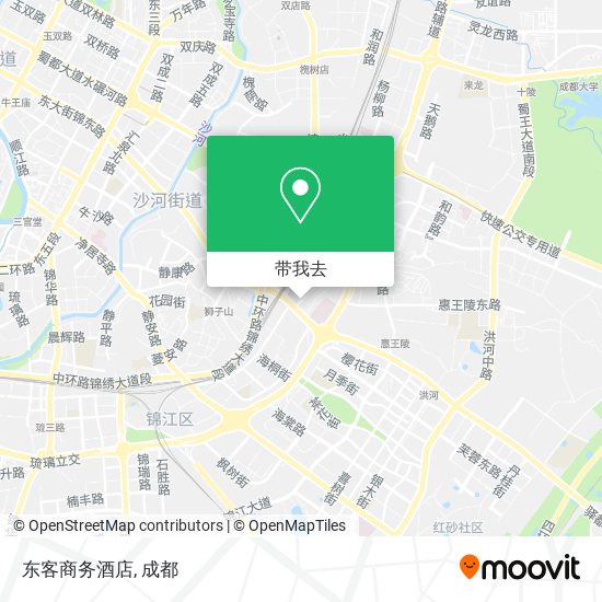 东客商务酒店地图