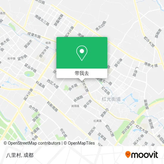 八里村地图