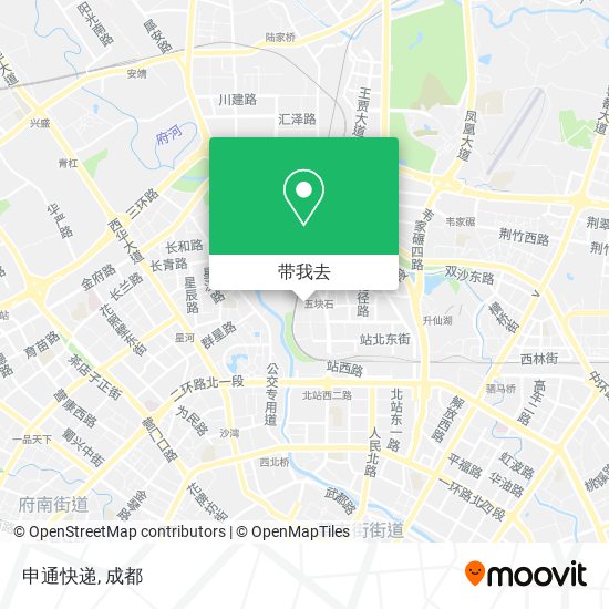 申通快递地图