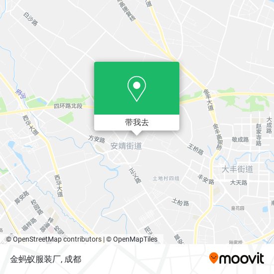 金蚂蚁服装厂地图