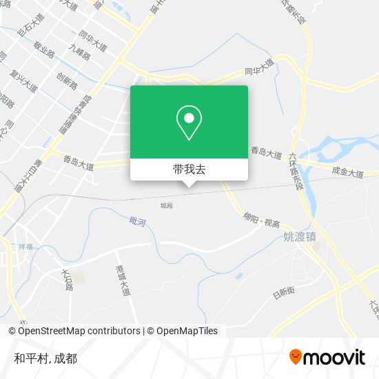 和平村地图
