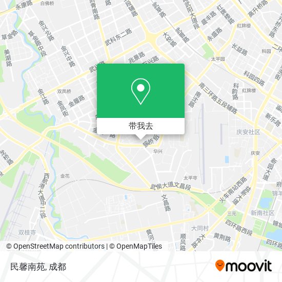 民馨南苑地图