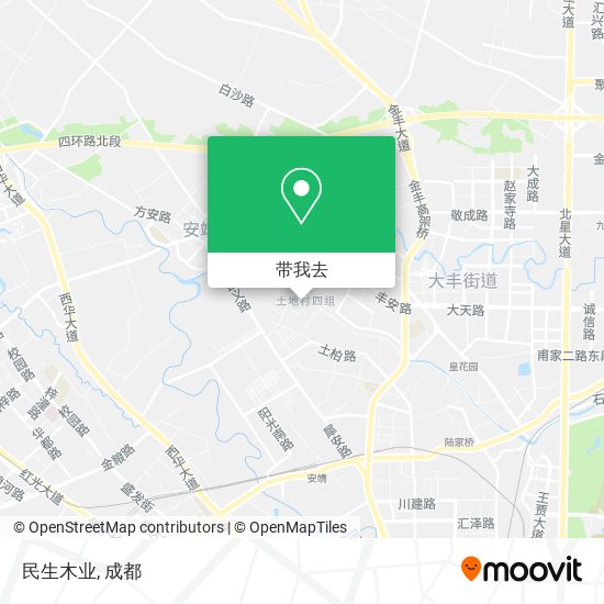 民生木业地图