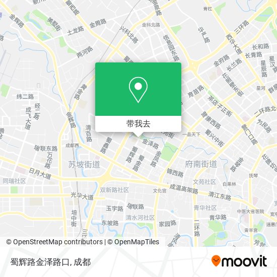 蜀辉路金泽路口地图