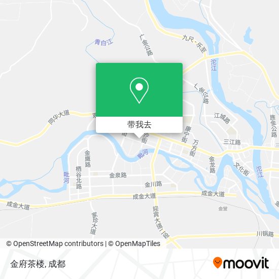 金府茶楼地图