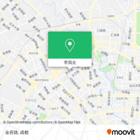 金府路地图