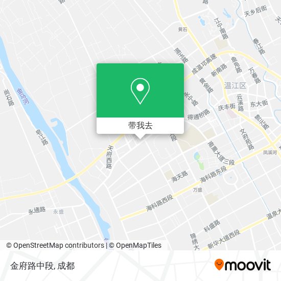 金府路中段地图