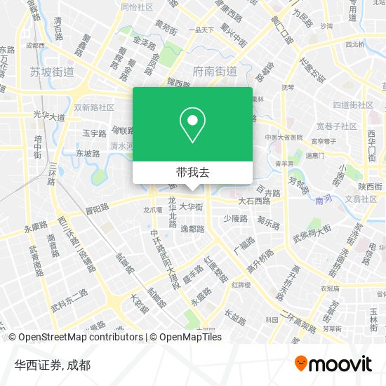 华西证券地图