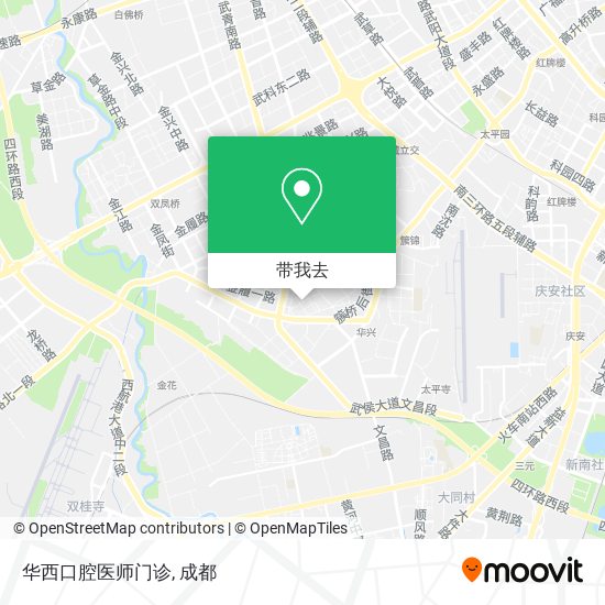 华西口腔医师门诊地图