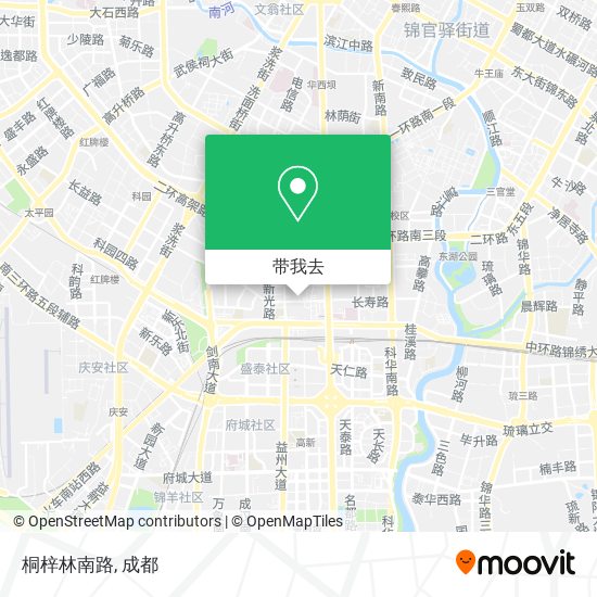 桐梓林南路地图