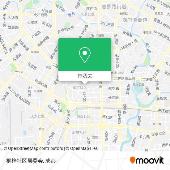 桐梓社区居委会地图