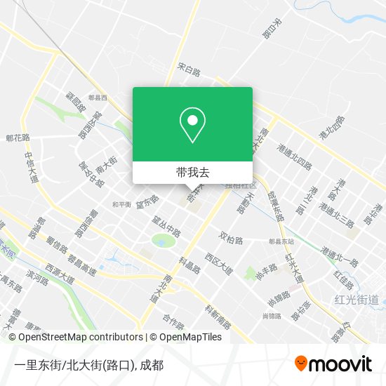 一里东街/北大街(路口)地图