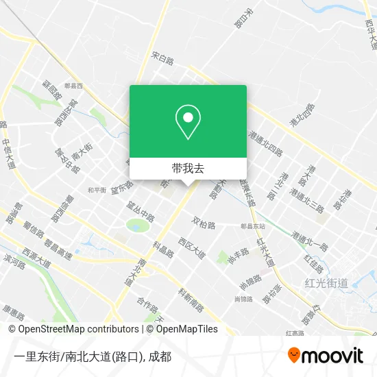 一里东街/南北大道(路口)地图