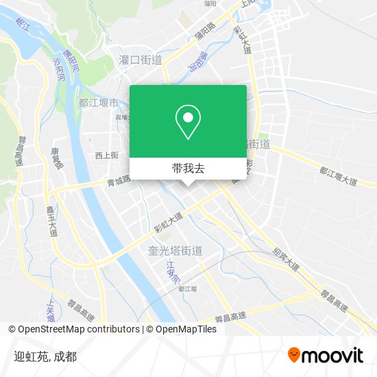 迎虹苑地图