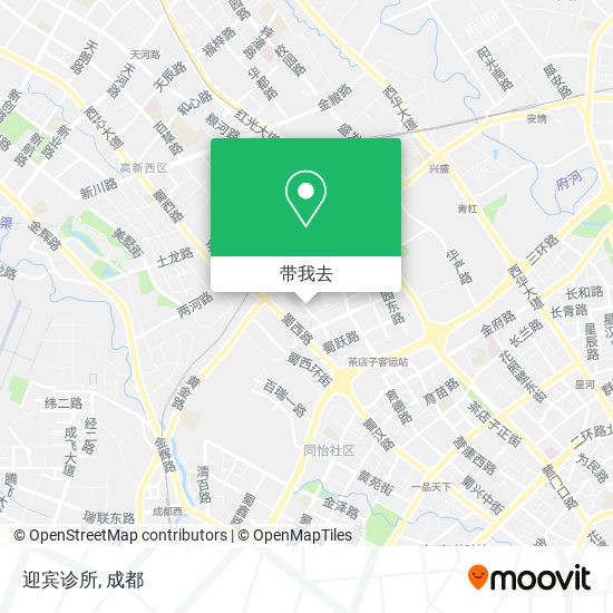 迎宾诊所地图