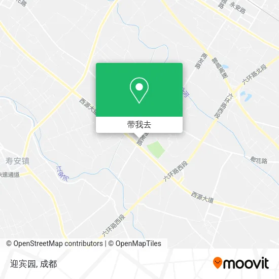 迎宾园地图