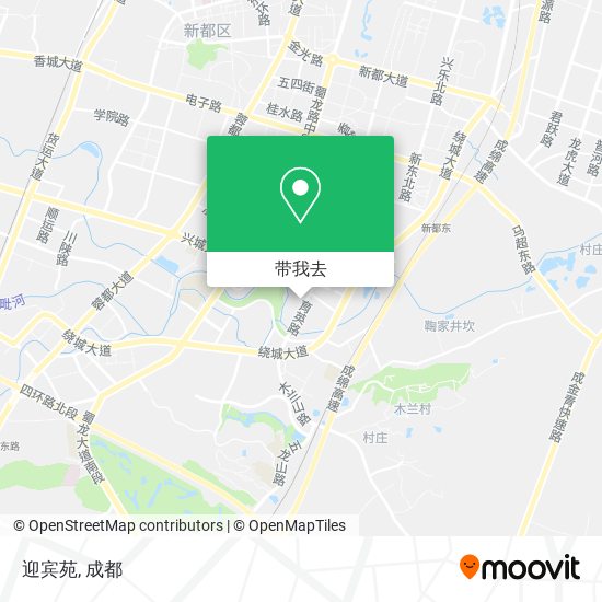 迎宾苑地图