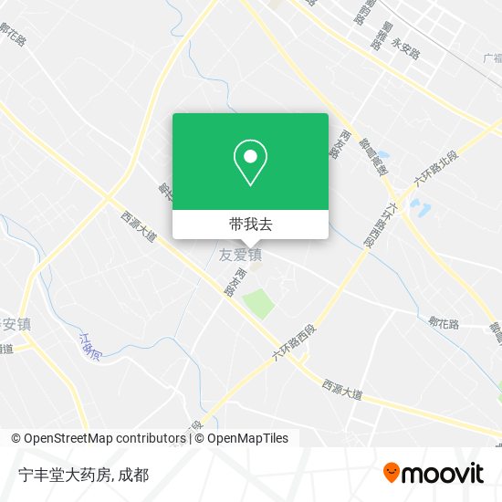 宁丰堂大药房地图